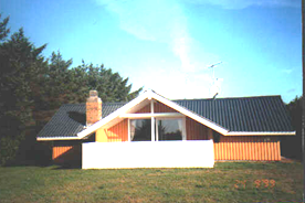 Unser Sommerhaus von aussen.